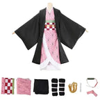 New Demon Slayer Cosplay: Kids Tanjiro & Nezuko Costume