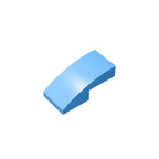 Gobricks GDS-795 Slope, Curved 2 x 1 Inverted | Compatible Building Block for DIY Projects