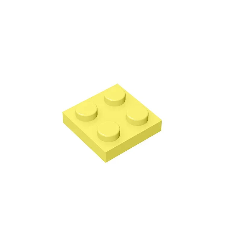 Gobricks Plate 2 x 2 Building Block | Compatible with Lego 3022