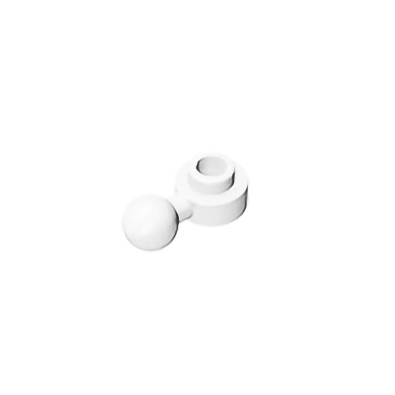 Gobricks GDS-1500 Hinged Plate 1x1 with Ball Head | Compatible Building Brick
