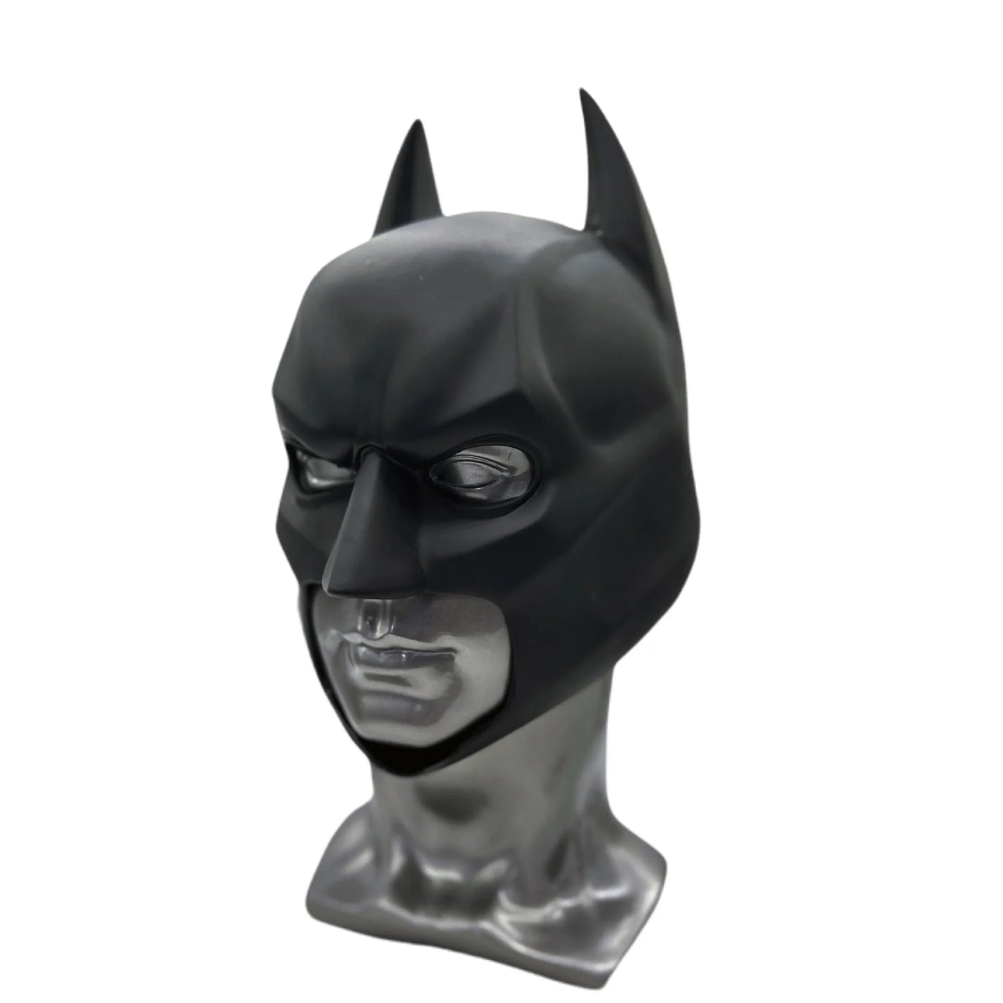 Cafele 2022 Adult Men Bat Superhero Cosplay Bruce Wayne Costume Halloween Masquerade Mask Black Latex Accessories