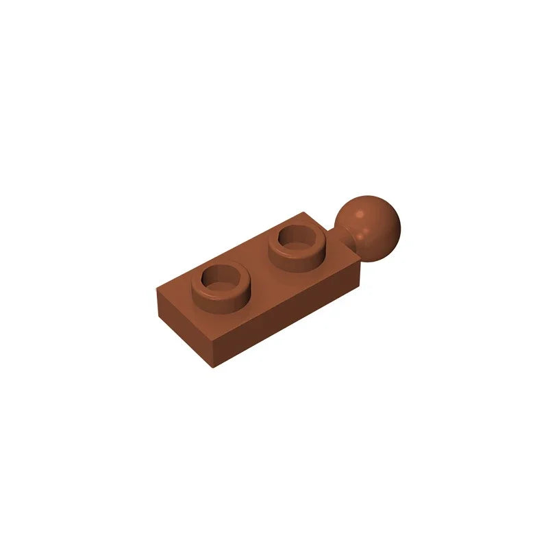 Gobricks GDS-852 Plate Modified 1 x 2 with Tow Ball on End | Building Block for DIY Creations