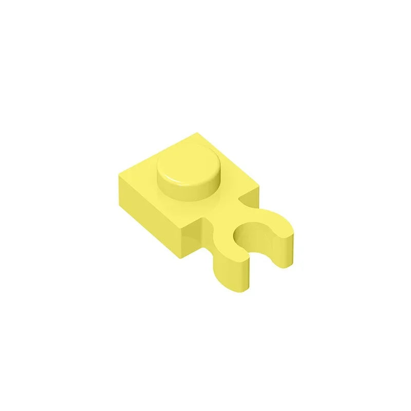 Gobrick GDS-814 PLATE 1X1 W. HOLDER | Building Block for DIY Creations