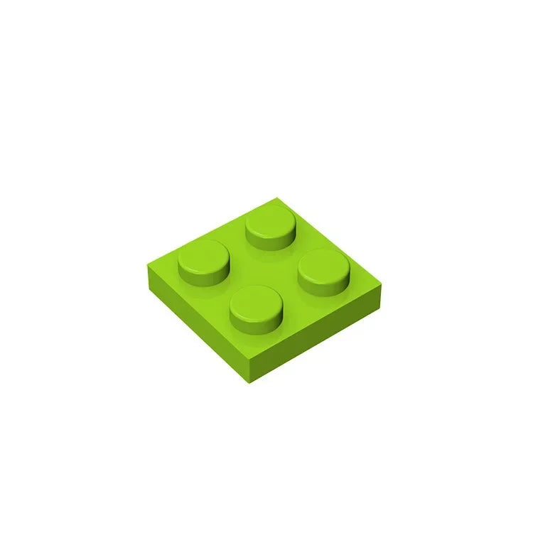Gobricks Plate 2 x 2 Building Block | Compatible with Lego 3022