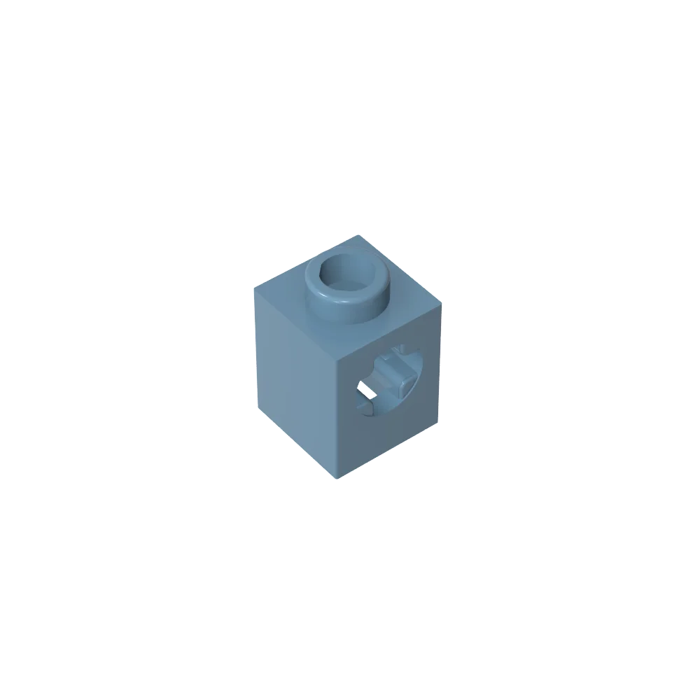 Gobricks GDS-2196 Technical Brick 1 x 1 with Axle Hole | Building Block for Lego