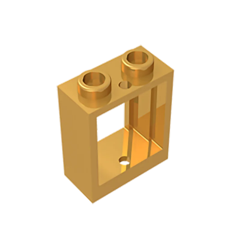Gobricks GDS-783 Frame 1x2x2 Window | Compatible Building Block for DIY Projects