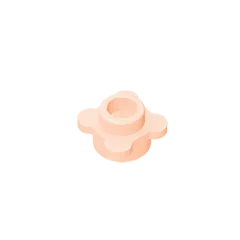 Gobricks GDS-839 Plate Round 1x1 with Flower Edge | Compatible with Lego 33291 28573