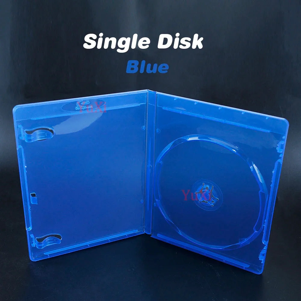 2Pcs Transparent CD DVD Disc Storage Case for PS5 PS4 Game Disk Holder | Protective Box Cover