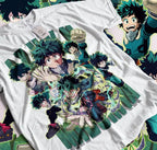 Midoriya Izuku T-Shirt: Fire Style Japanese Manga Tee