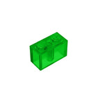 Educational Assemblage Gobricks Brick 1 x 2 without Bottom Tube | Compatible with Lego 3004 3065 35743
