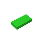 Gobricks GDS-566 Tile 1 x 2 with Groove | Compatible Building Block