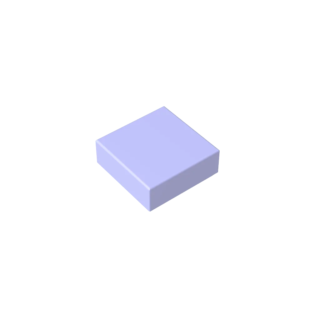 Gobricks GDS-613 Tile 1 x 1 | Compatible Building Block for DIY
