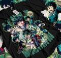 Midoriya Izuku T-Shirt: Fire Style Japanese Manga Tee