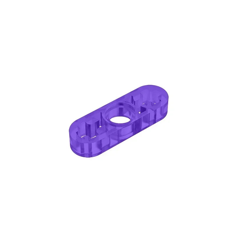 Gobricks GDS-689 Technical Liftarm Thin 1 x 3 | Building Block with Axle Holes Compatible with Lego 6632