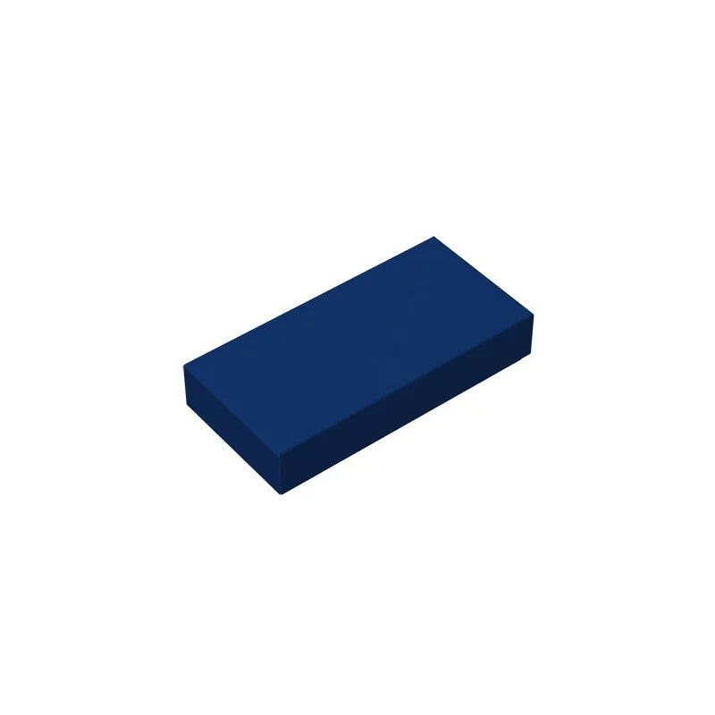 Gobricks GDS-566 Tile 1 x 2 with Groove | Compatible Building Block