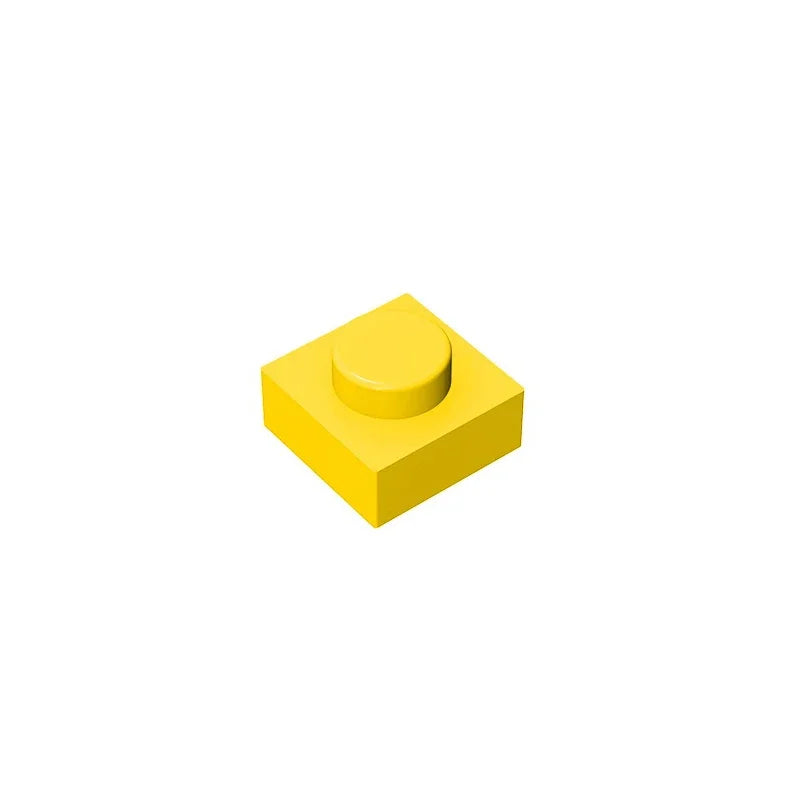 Gobricks GDS-501 Plate 1 x 1 | Compatible Building Blocks for DIY
