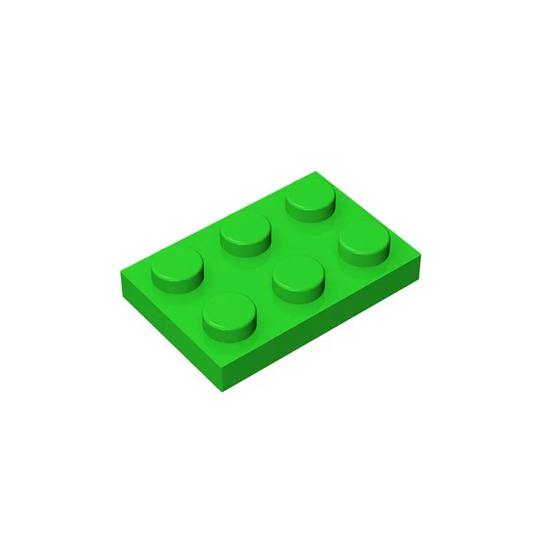 Gobricks GDS-510 Plate 2 x 3 | Compatible Building Block for DIY Projects