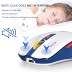 LT-T19 Ergonomic Rechargeable Gaming Mouse USB 2.4G Wireless RGB Light Desktop PC Computers Notebook Laptop Mice
