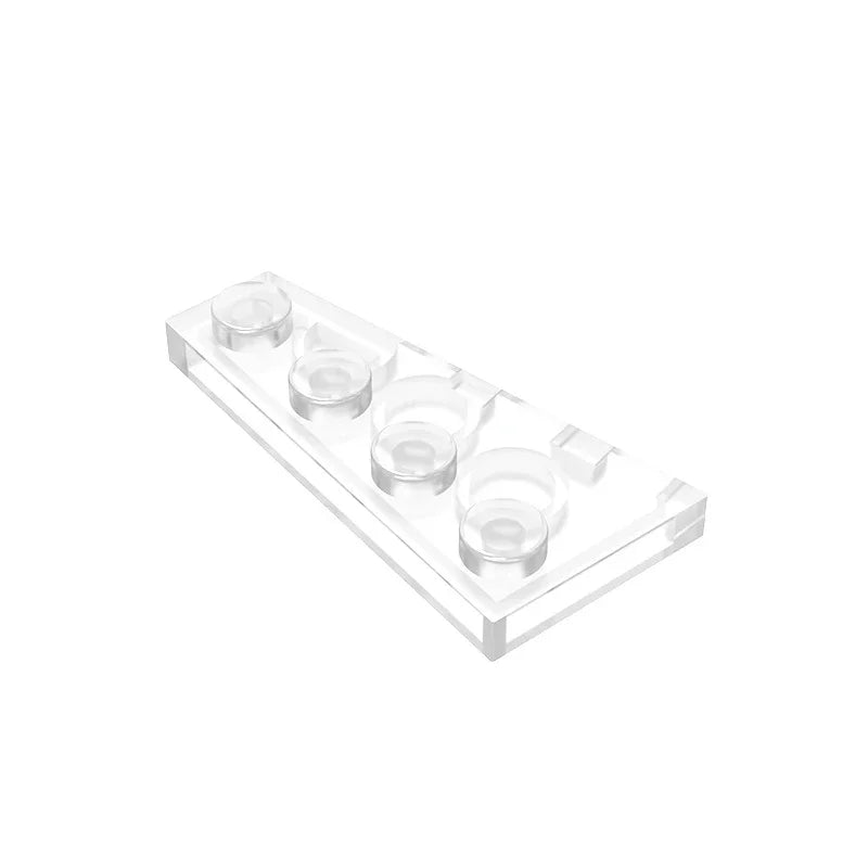 Gobricks GDS-549 Wedge Plate 4 x 2 Right | Building Block for Compatible DIY Sets