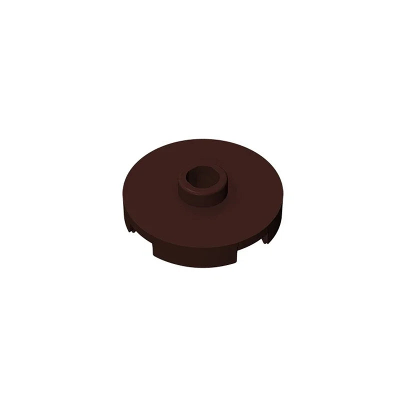 Gobricks GDS-1041 Tile Round 2x2 with Open Stud | Compatible Building Block for DIY Educational Kits