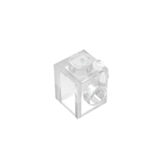 Gobricks GDS-1046 Modified Brick 1 x 1 with Studs on 2 Sides | Building Block for DIY