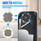 Cooling Fan Vents Dust Filter for PS5 Slim PS5 Pro | Game Console Accessories Dustproof Kit