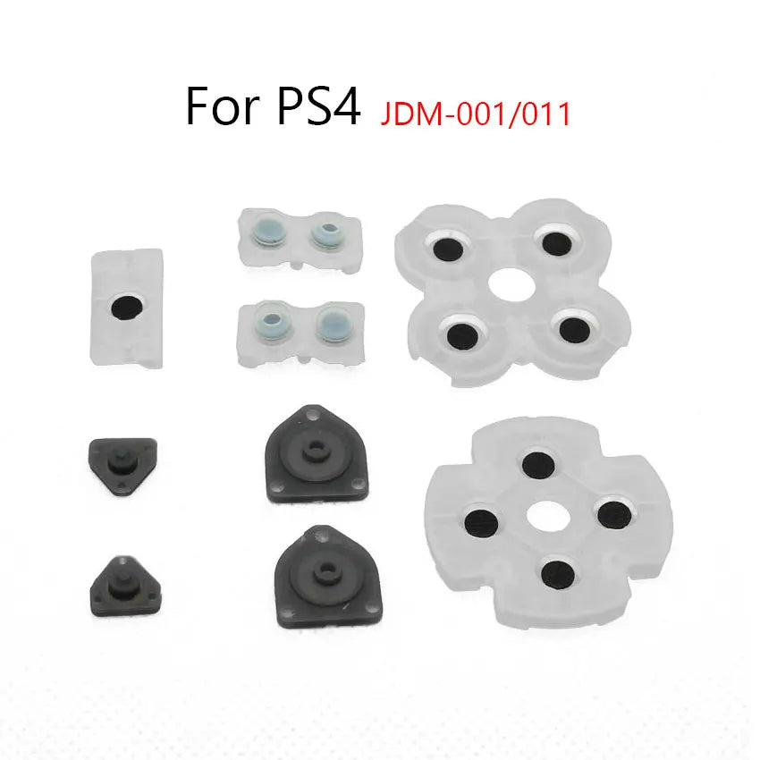 Universal Conductive Rubber Pad Set | Compatible with PS5 V1 V2 PS4 Pro Slim PS3 PS2 Controllers