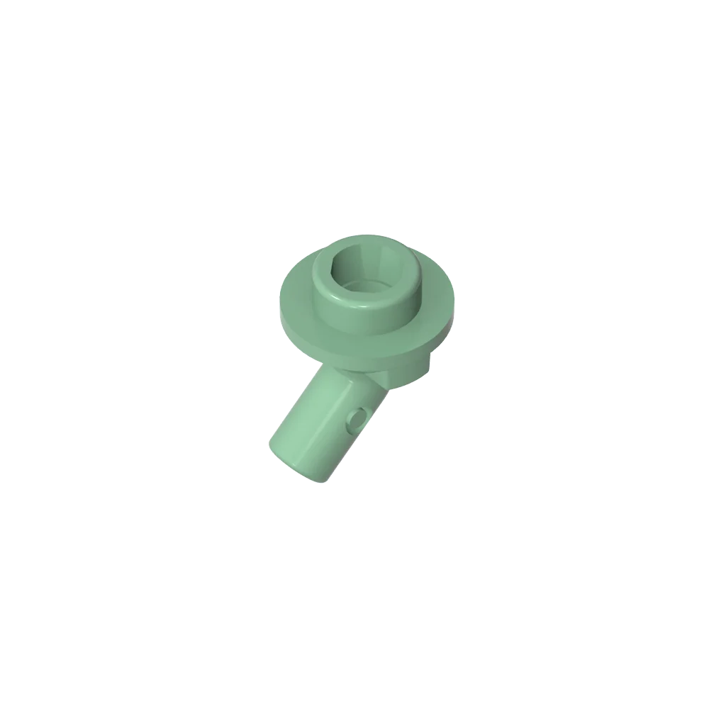 Gobricks GDS-2192 Bar, Angled with Stud on End | Compatible with Lego 65578 Technical Building Block