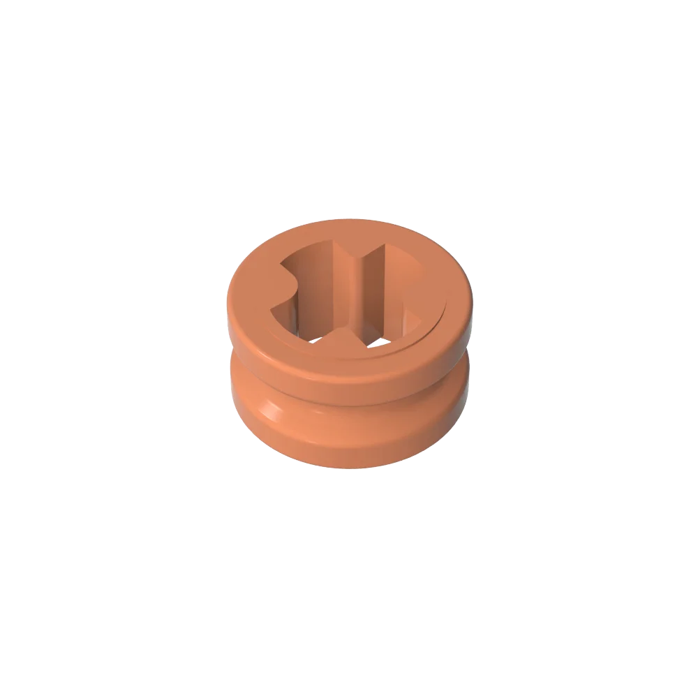 Gobricks GDS-616 Technical Bush 1/2 Smooth Building Blocks | Compatible with Lego 32123 4265