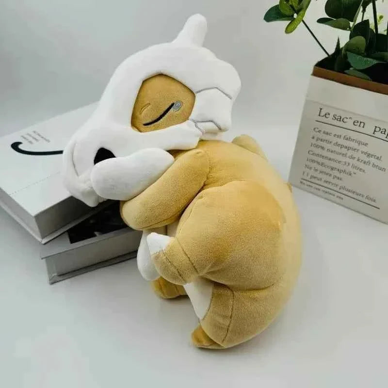 Cute Sleeping Dinosaur Plush Toy – Soft Cartoon Dino Pillow Cushion (12.6" / 32cm)