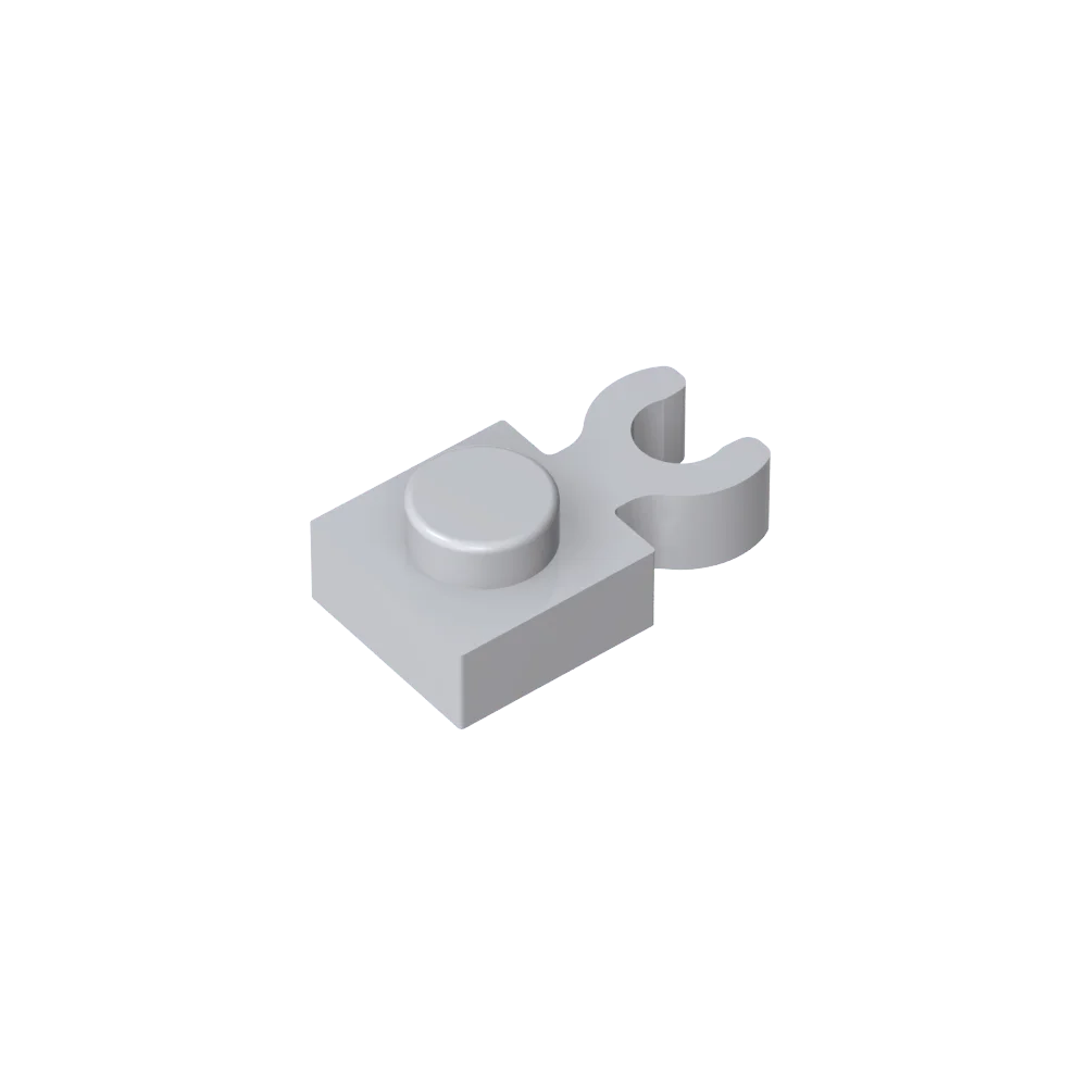 Gobrick GDS-814 PLATE 1X1 W. HOLDER | Building Block for DIY Creations