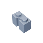 Gobricks GDS-798 Brick 1x2 with Groove | Compatible Building Block for DIY Sets