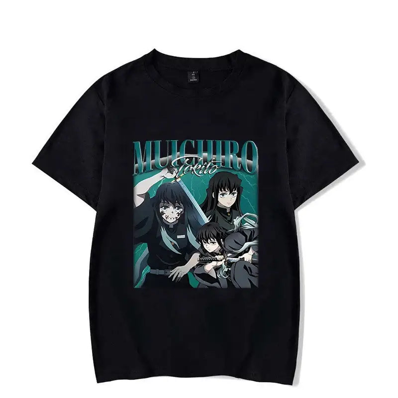 Tokitou Muichirou T-Shirts Demon Slayer Graphic Tee