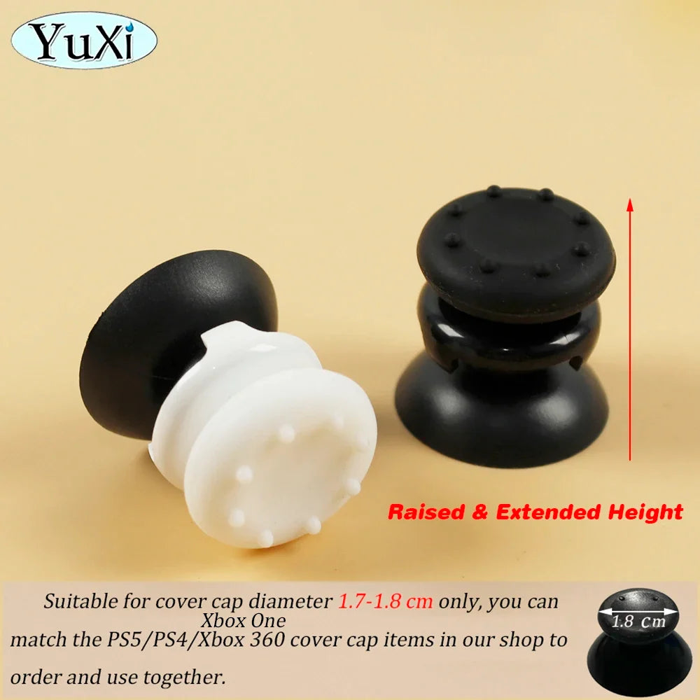 2Pcs Heightened Thumbstick Extender Caps for PS5 PS4 Xbox One Xbox 360 Controller | Joystick Grip Cover