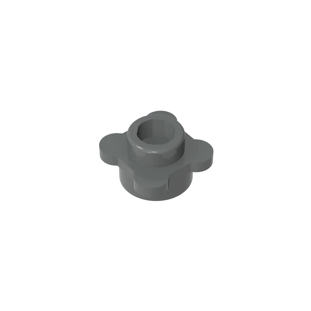 Gobricks GDS-839 Plate Round 1x1 with Flower Edge | Compatible with Lego 33291 28573