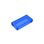 Gobricks GDS-566 Tile 1 x 2 with Groove | Compatible Building Block