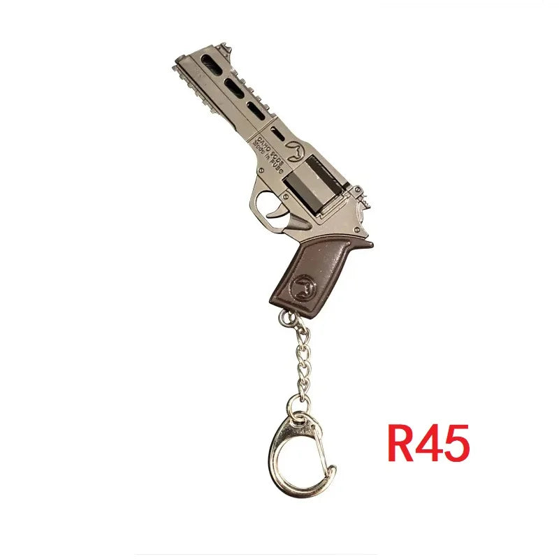 Online Game PUBG Badge Keychain Pendant Cosplay Cyber-Game Playerunknown's Battlegrounds Medal Alloy Key Ring for Game Lovers