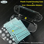 Clear Crystal Protective Case for PS Vita 1000 | Transparent Hard Shell with PET Film