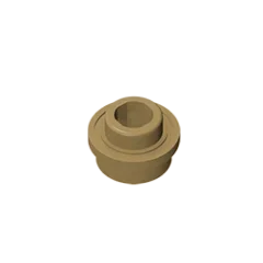 Gobricks GDS-603 PL.ROUND 1X1 W. THROUGHG. HOLE | Compatible Building Brick