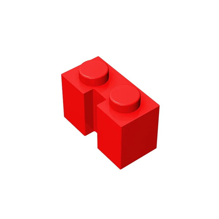 Gobricks GDS-798 Brick 1x2 with Groove | Compatible Building Block for DIY Sets