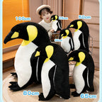 Realistic Penguin Plush Stuffed Animal – Soft Penguin Pillow Toy for Kids & Adults
