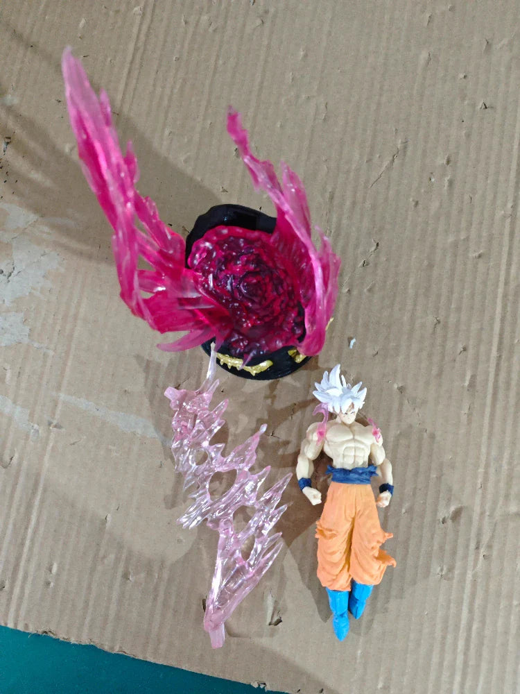 Son Goku Ultra Instinct Anime Figure, Super Saiyan Dragon Ball Anime Figurines 25cm