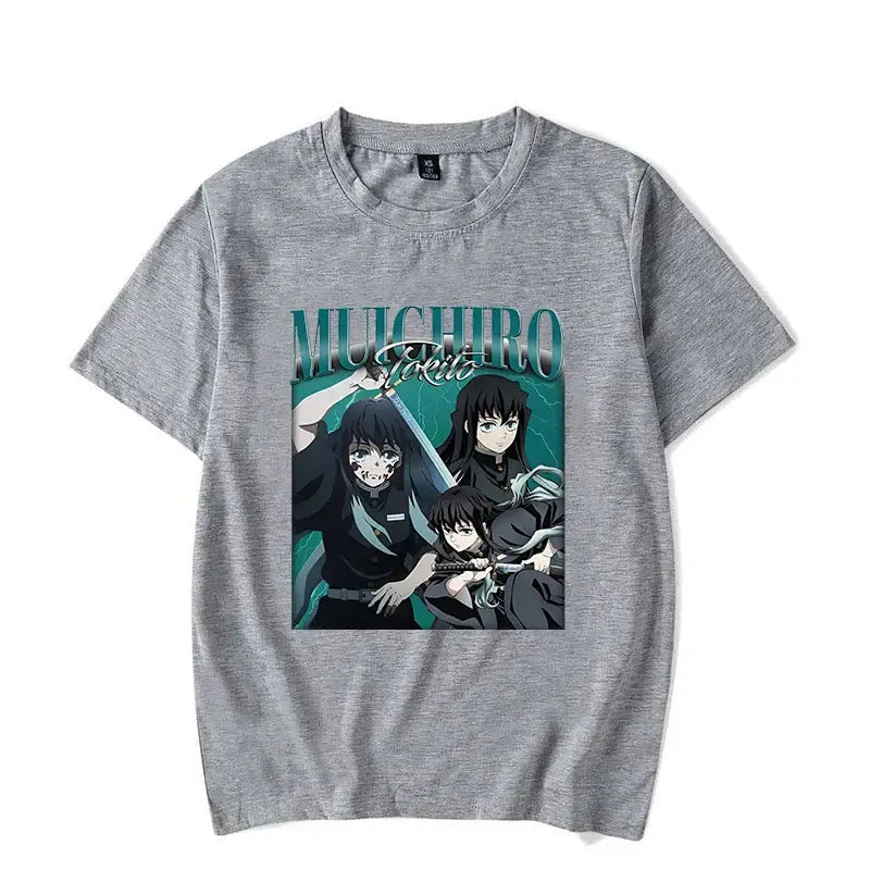 Tokitou Muichirou T-Shirts Demon Slayer Graphic Tee