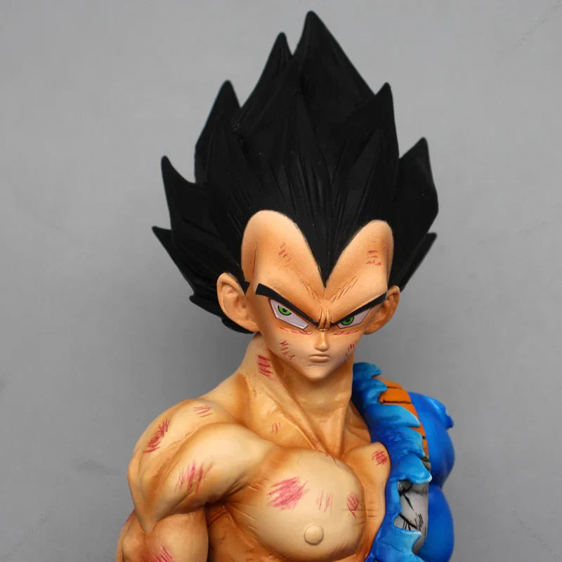 Ultra Ego Vegeta Anime Figure, Dragon Ball Z Gods of Destruction Action Figurines Statue 31 CM