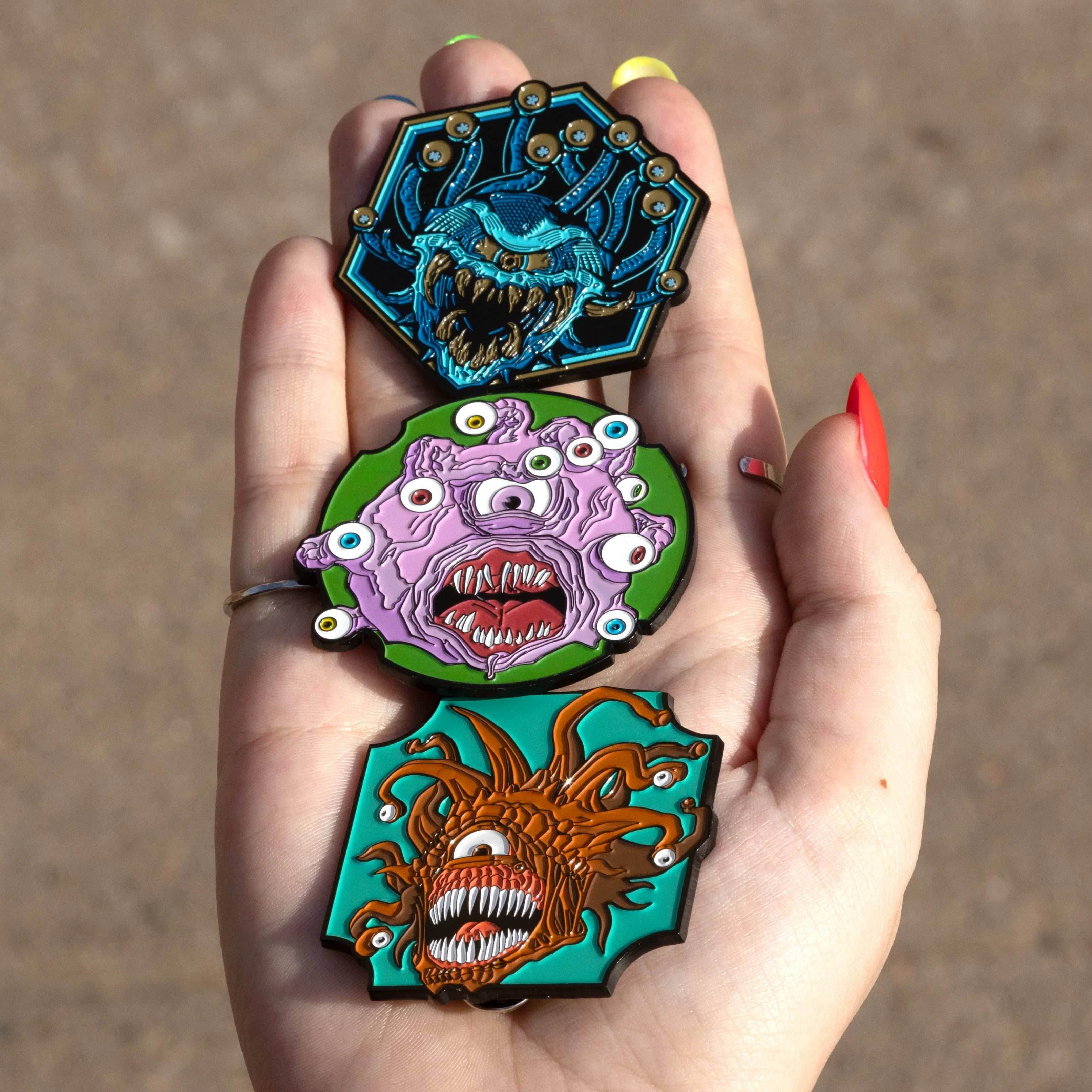 D&D: Monster Mystery Pins - Then and Now Pack - 
