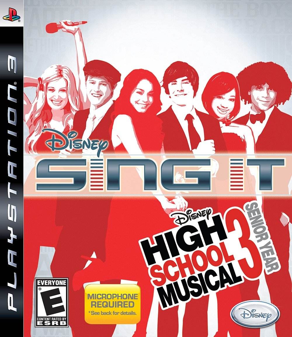 Disney Sing It! High School Musical 3: Senior Year (Playstation 3) - Game Manual Only