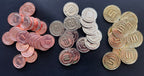 50 Metal Coin Board Game Upgrade Set (Sci-Fi Coins)