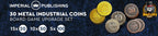 30 Metal Coin HIGH VALUE Board Game Upgrade Set (Industrial Coins)
