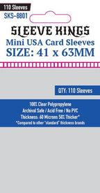 "Zombicide" 2nd Edition Compatible Card Sleeve Bundle (8801 X 1 + 8827 X 1)