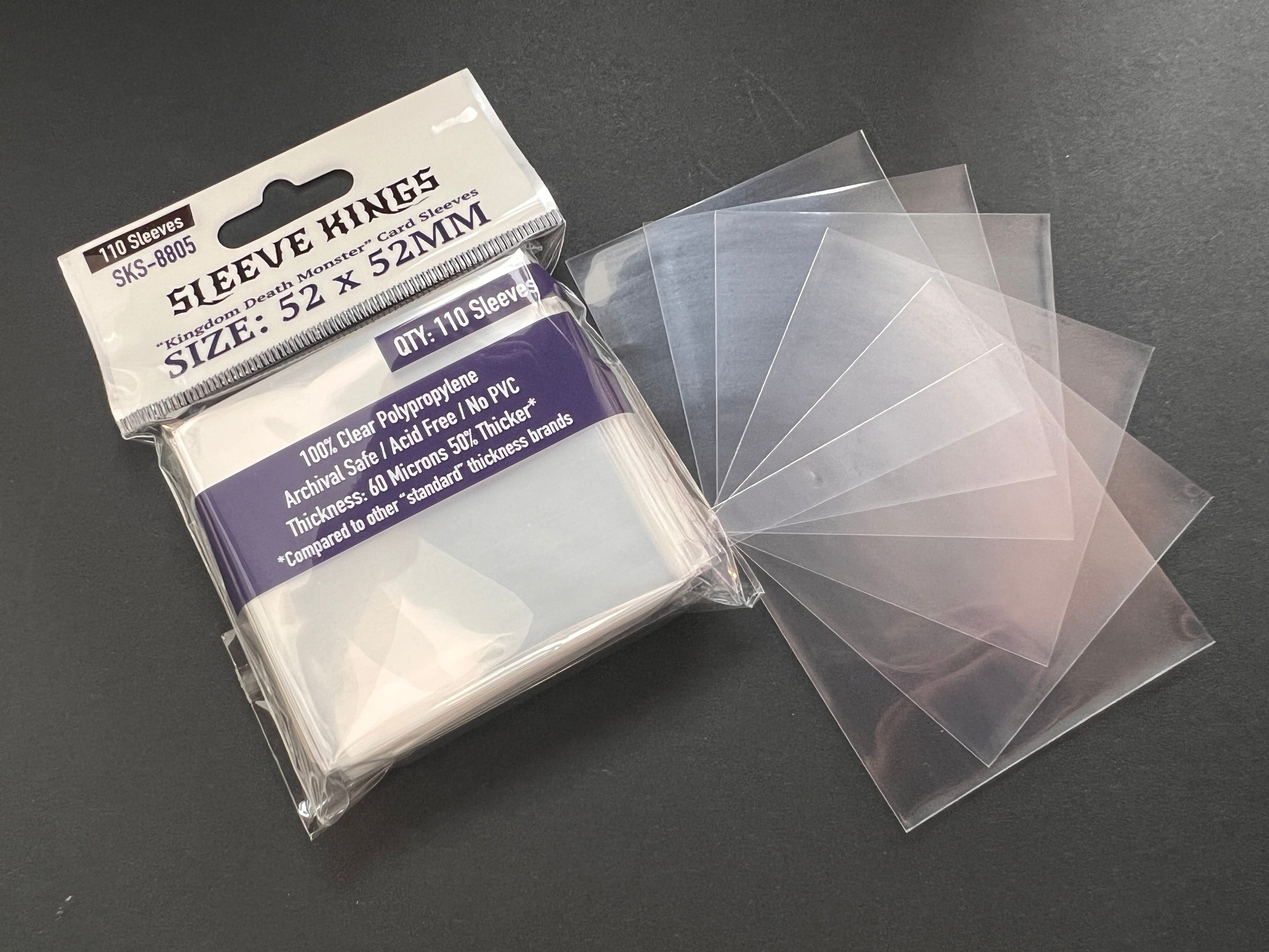 "Kingdom Death Gambler's Chest" Compatible Sleeve Bundle (8801 X 1, 8805 X 3, 8808 X 6, 8831 X 1, 8833 X 1, 8848 X 2)